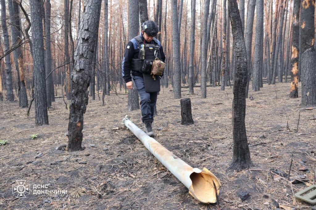19 вибухонебезпечних предметів знешкодили вчора у трьох районах Донеччини 5