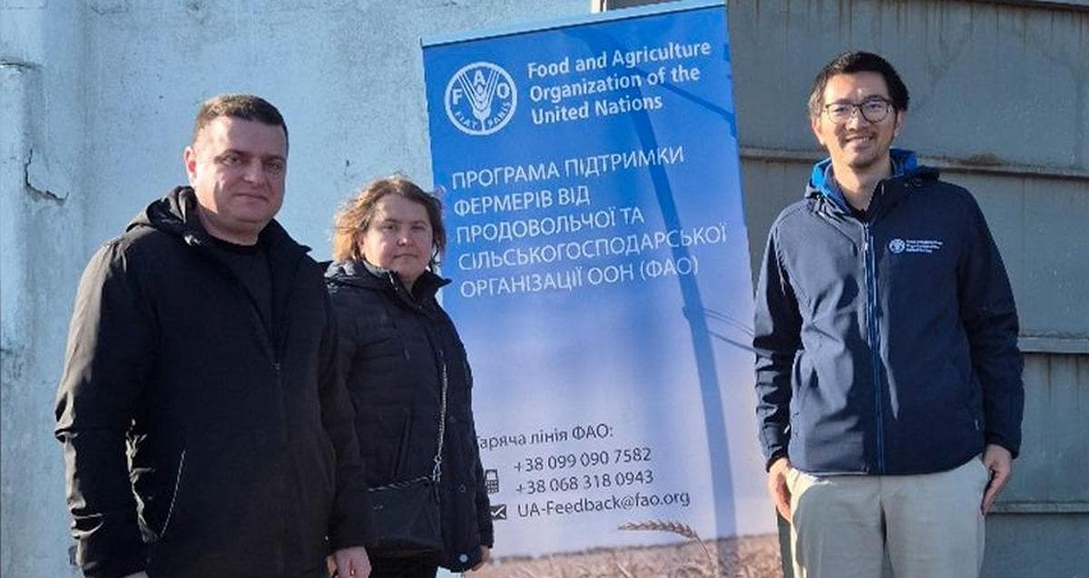 Аграрії Донеччини отримали від ООН та USAID засоби для тимчасового зберігання зерна (фото)