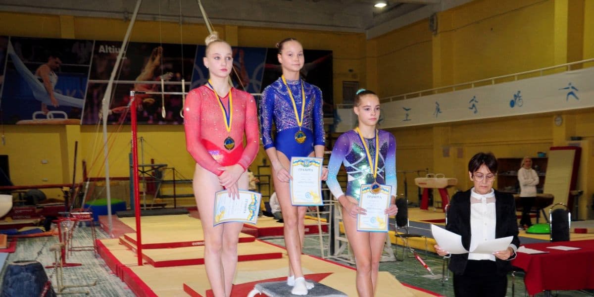 Гімнастка з Краматорська стала срібною призеркою молодіжного чемпіонату України