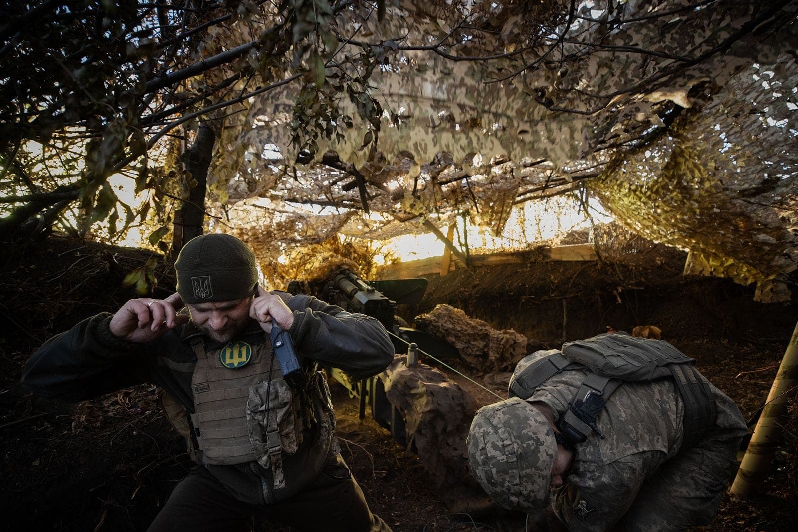 Морські піхотинці показали роботу артилерії на Східному напрямку через об'єктив фотожурналіста The New York Times 1