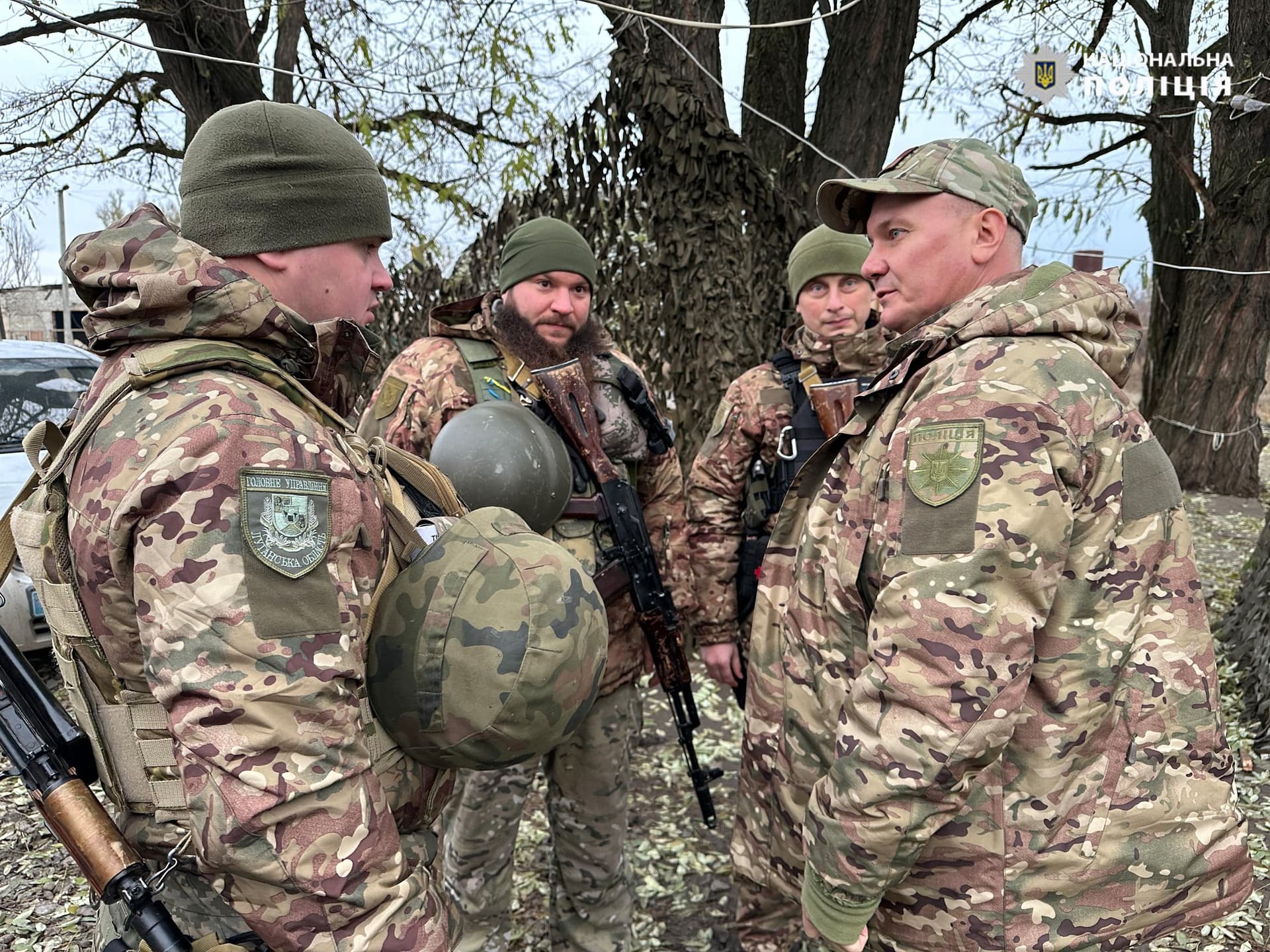 Очільник поліції Луганщини відвідав Донеччину та Харківщину, де підпорядковані поліцейські виконують спеціальні завдання