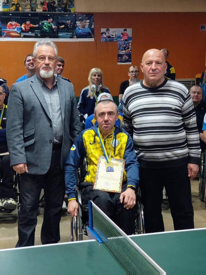 Паратенисисты Покровской общины среди победителей и призеров чемпионата Украины 2