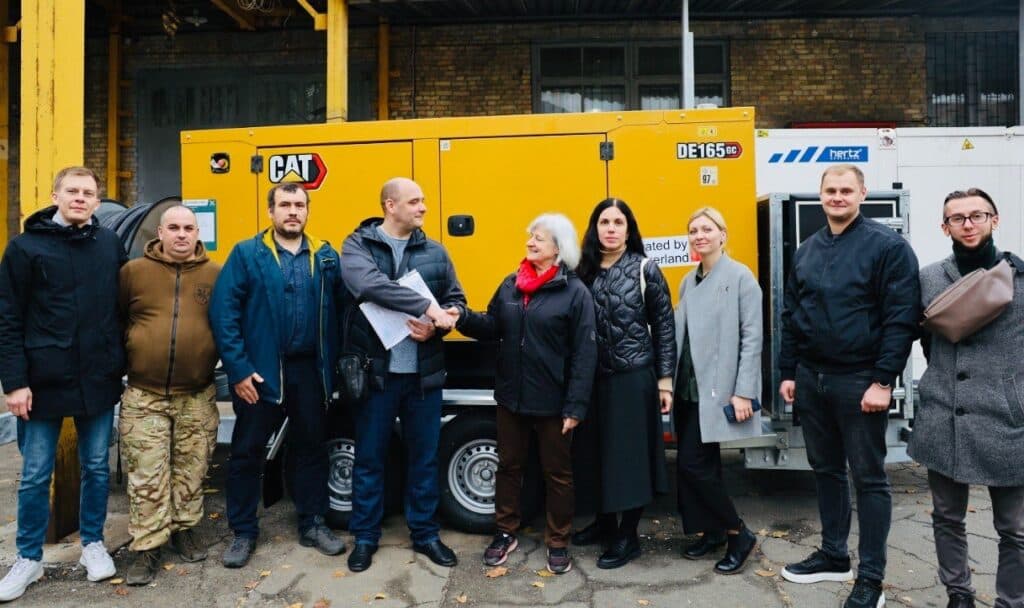 Покровская община получила энергетическое оборудование для местной больницы