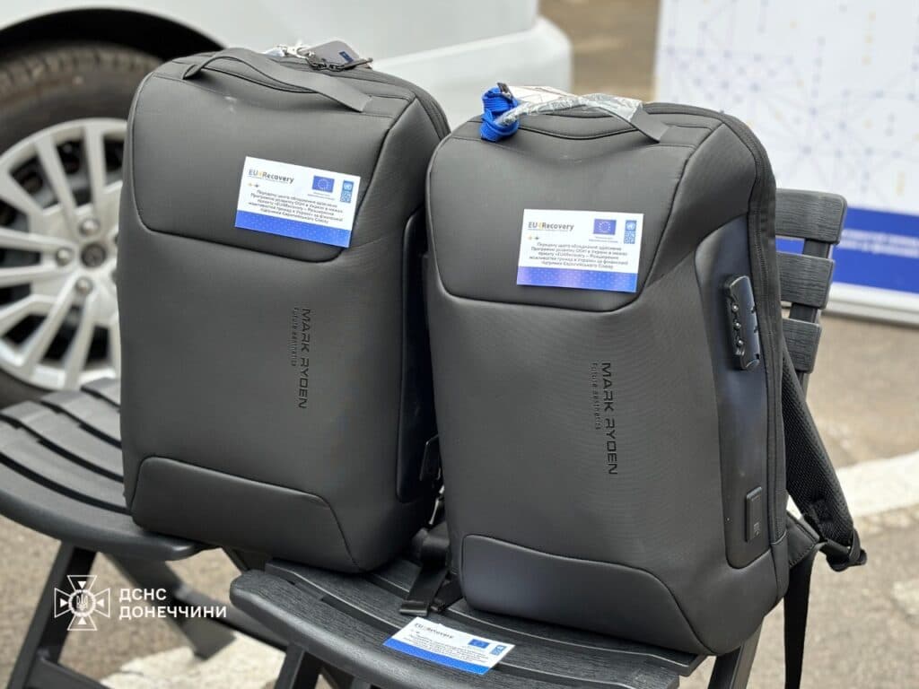 Психологічна служба ДСНС Донеччини отримала сучасне обладнання від ПРООН та ЄС