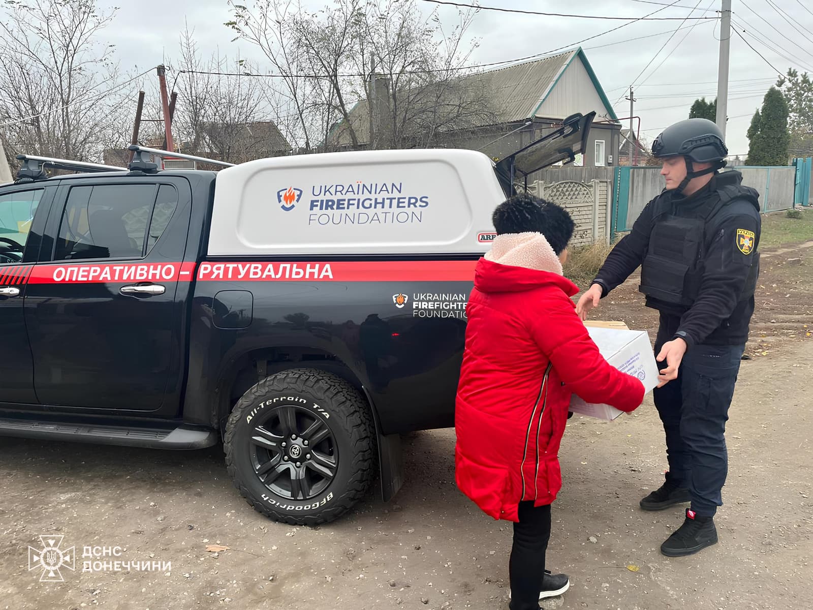 Рятувальники доставили гуманітарну допомогу мешканцям Костянтинівки