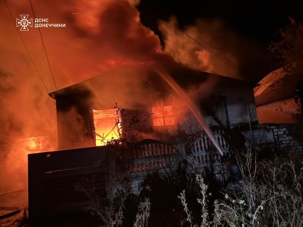 У Лимані на пожежі загинула людина, ще 2 особи травмовані