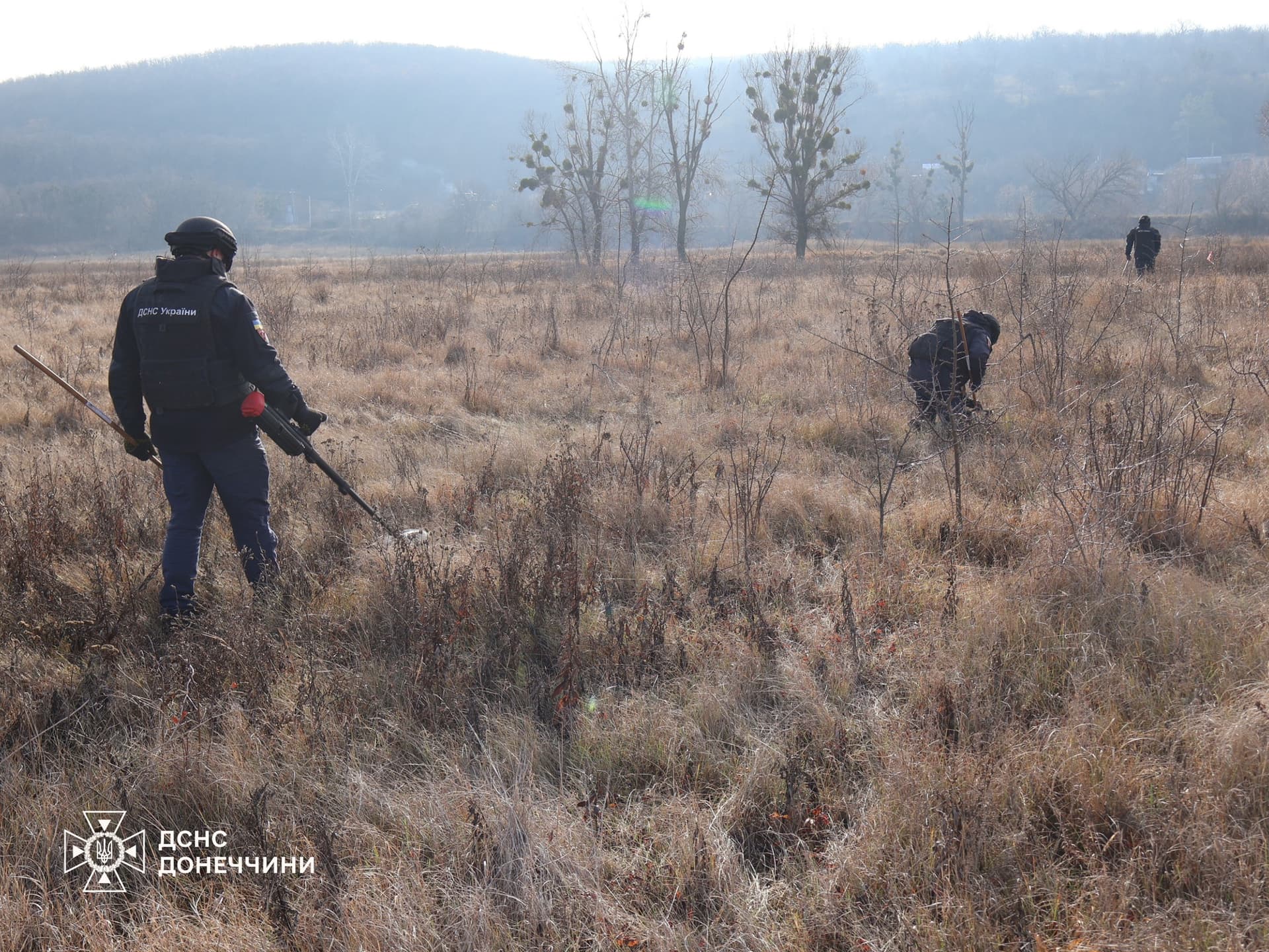 За тиждень піротехніки ДСНС знищили 130 вибухонебезпечних предметів на Донеччині