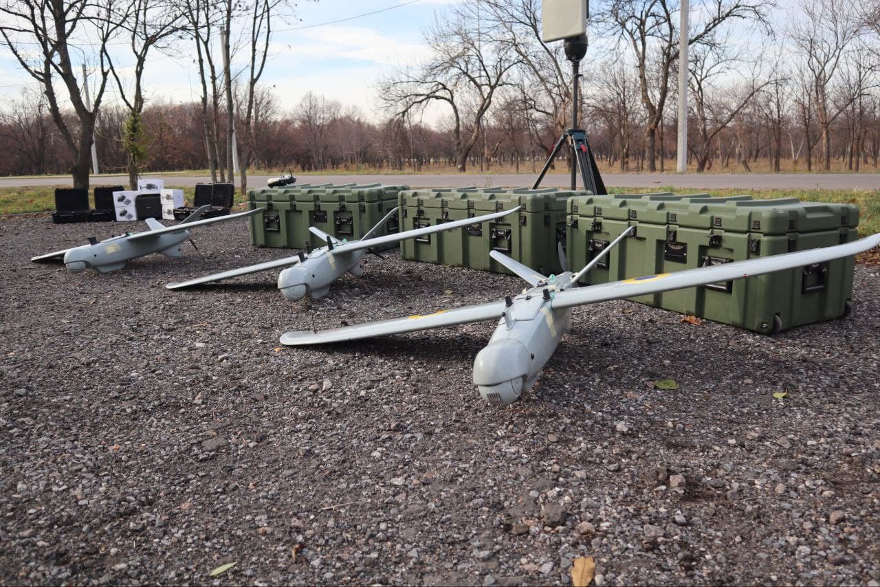 Захисники Донеччини отримали дрони та квадрокоптери