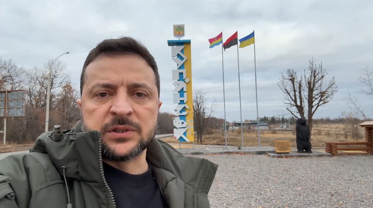 Зеленський доповів про візит на Покровській і Куп'янський напрямки (відео)