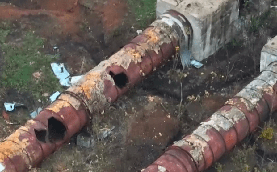 Часів Яр. Противник ховається в трубах каналу, наші дрони їх знищують