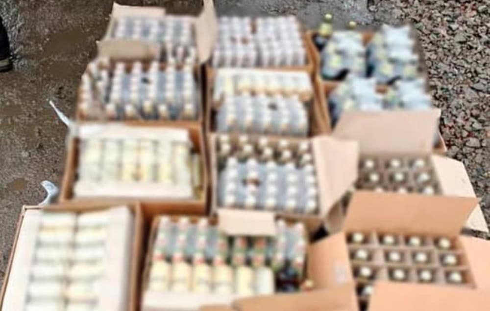 У Костянтинівці поліцейські знайшли у водія 286 літрів забороненого алкоголю