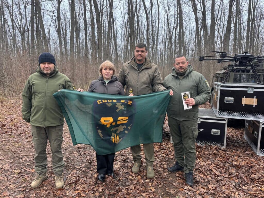 Луганщина передала під Новий рік 92-ї бригади ударні безпілотники "Vampire"