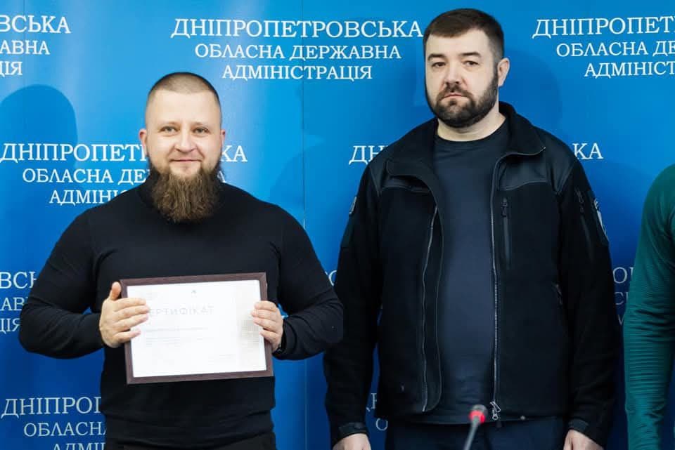 Військовим з Луганщини у Дніпрі надали сертифікати для придбання житла (фото)