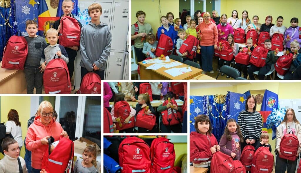 Діти Лисичанської громади отримали до Різдва рюкзаки від благодійників (фото)