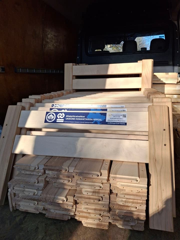 Мешканці Бахмутської громади, які наразі проживають на Львівщині, отримали гуманітарну допомогу