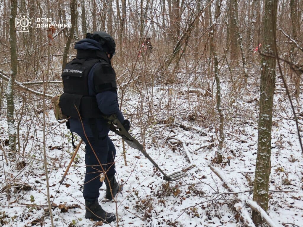 Минулої доби піротехінки Донеччини вилучили 9 одиниць різних типів боєприпасів