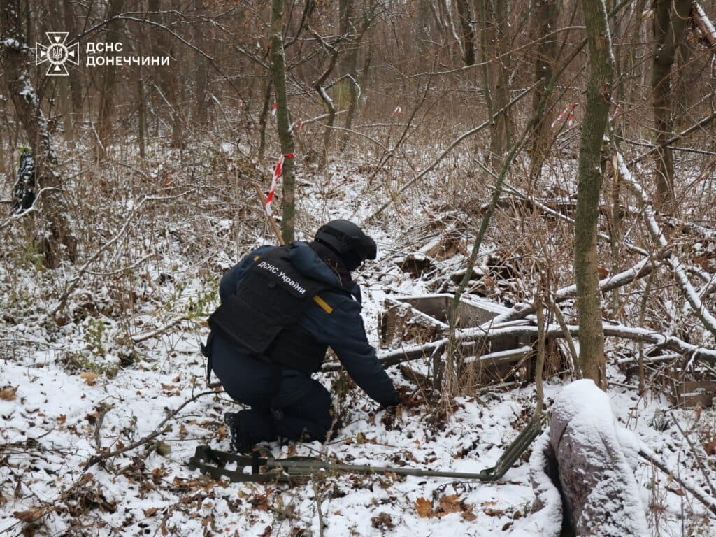 Минулої доби піротехінки Донеччини вилучили 9 одиниць різних типів боєприпасів