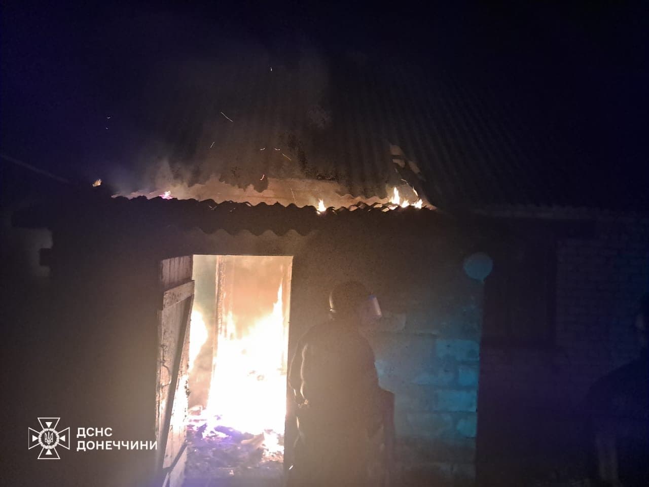 Минулої доби у Краматорському районі на пожежі постраждав чоловік