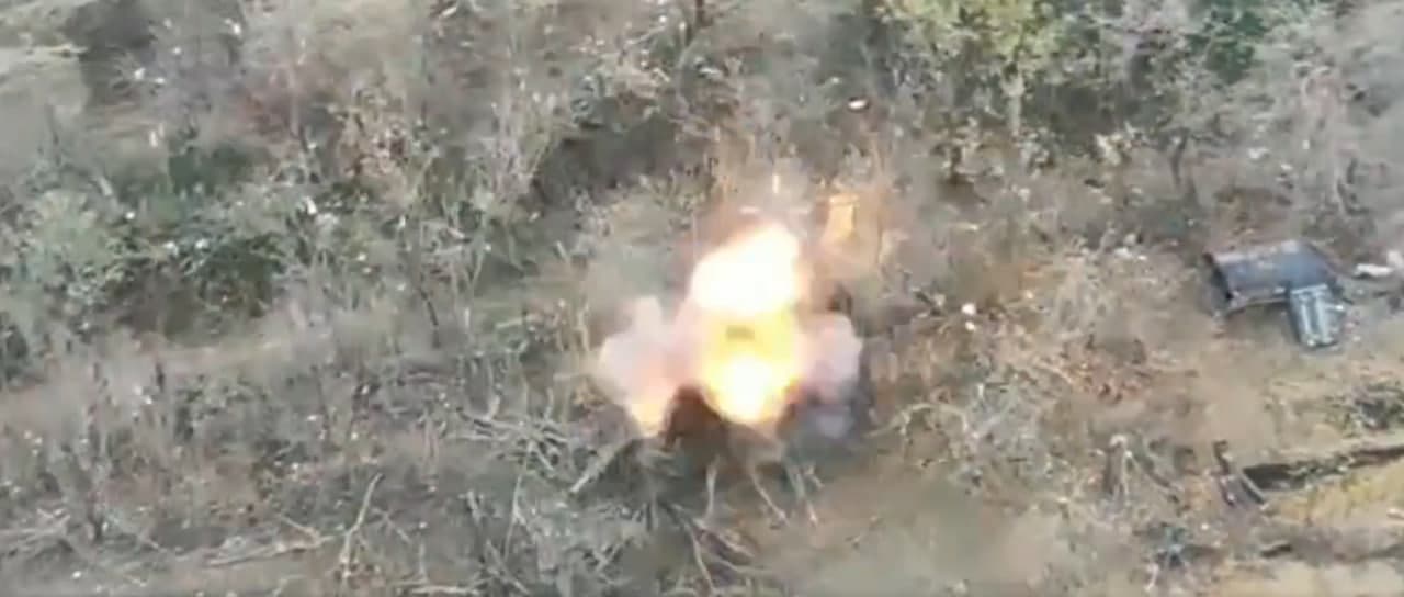 На Покровському напрямку гвардійці бригади Червона Калина знищили два російських танки Т-72