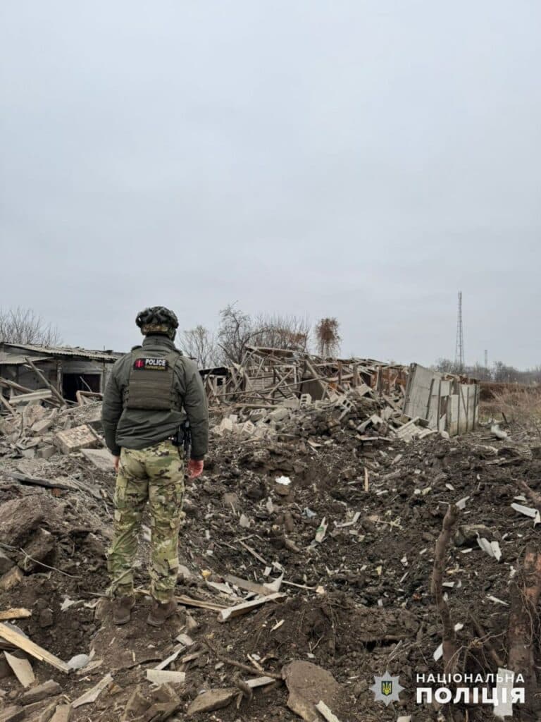 Поліція за добу зафіксувала 3247 ворожих ударів по Донеччині