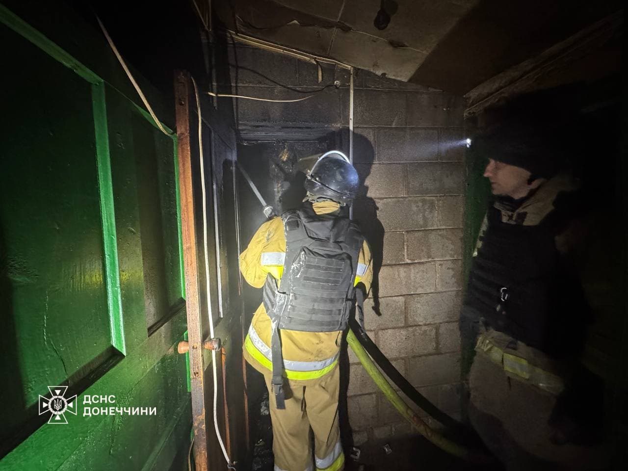 У Краматорському районі надзвичайники ліквідували пожежу житлового будинку