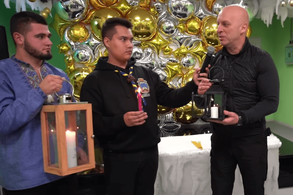 Вифлеємський вогонь на Донеччині