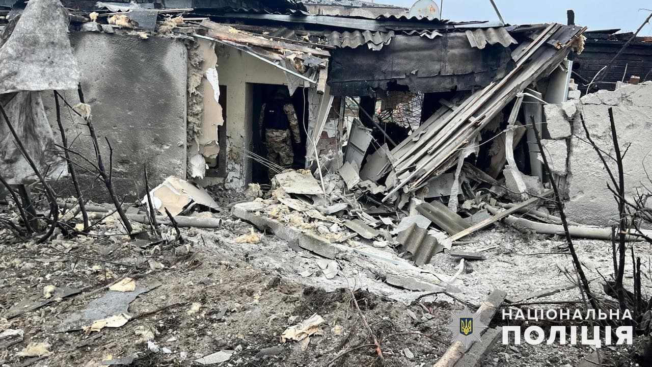 За добу поліцейські задокументували 2 770 ворожих ударів по Донеччині