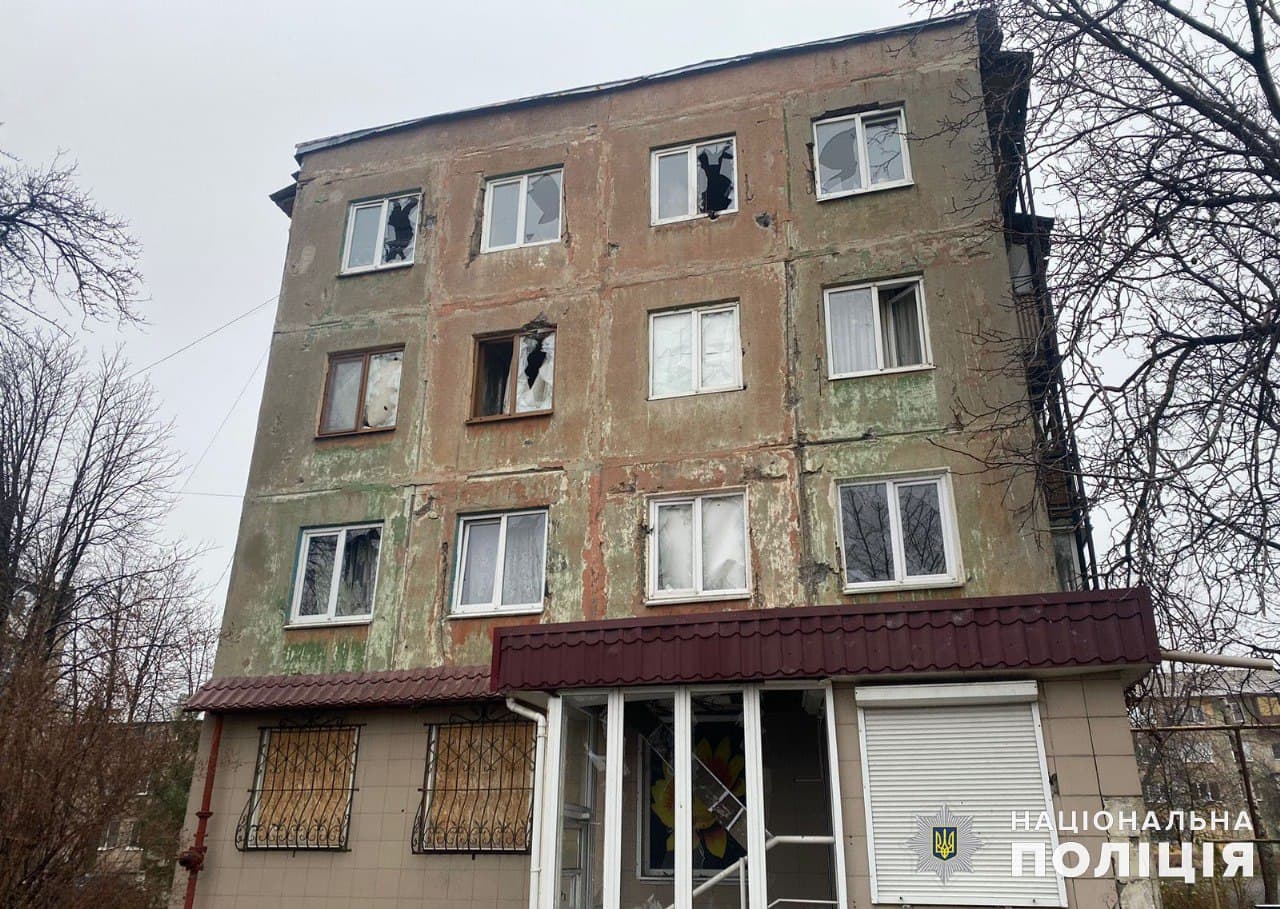 За добу поліцейські задокументували 2171 ворожий обстріл Донеччини