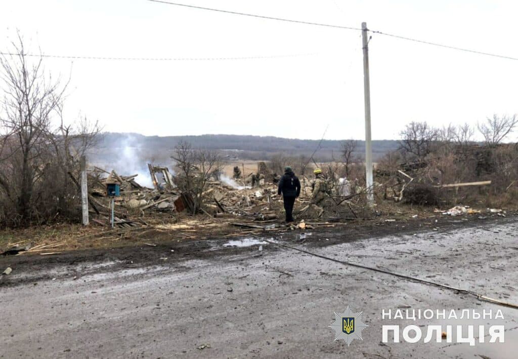 За добу поліцейські задокументували 2171 ворожий обстріл Донеччини