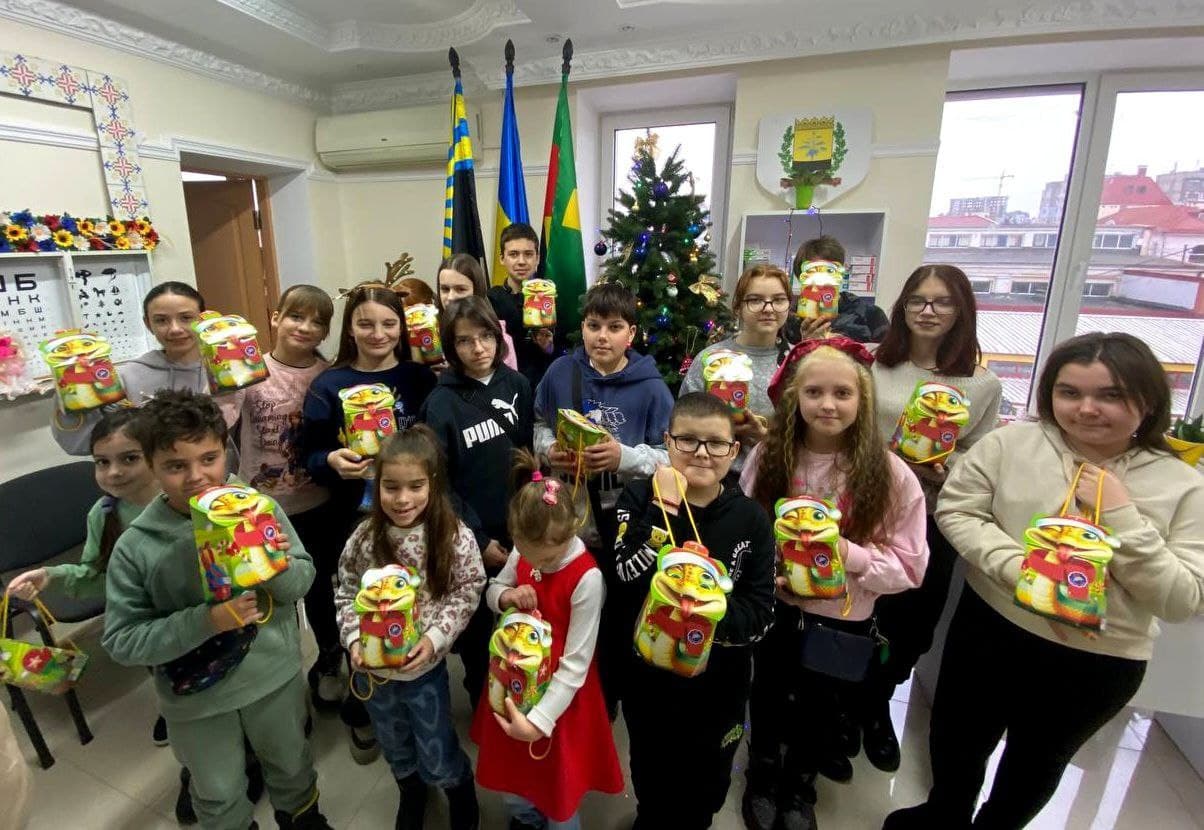 для діточок Торецької громади проведено Майстерню Святого Миколая