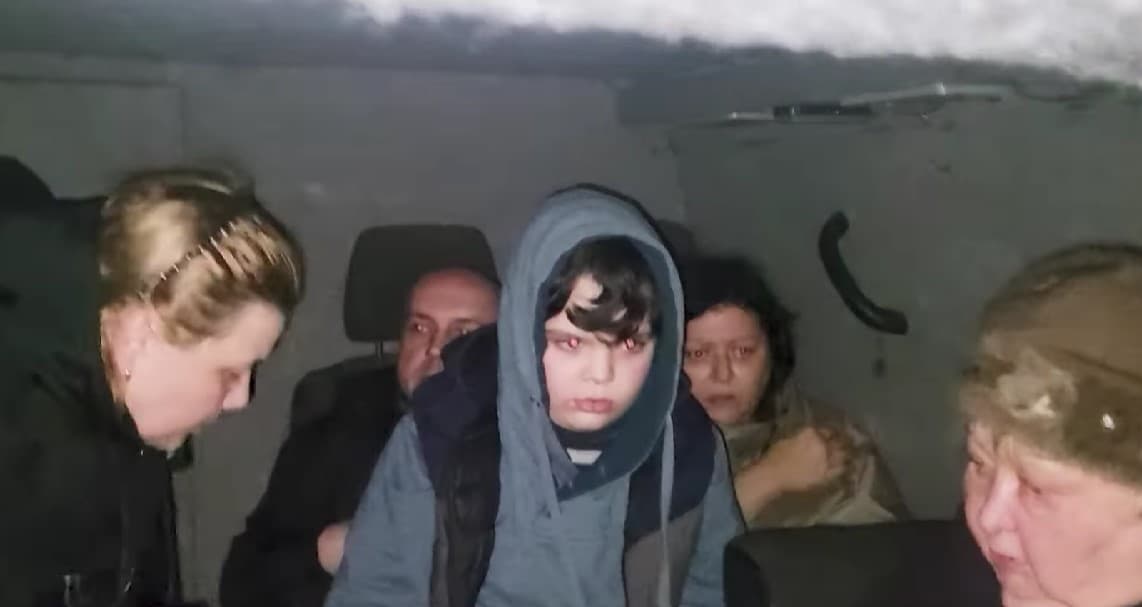 евакуйовані з курахового