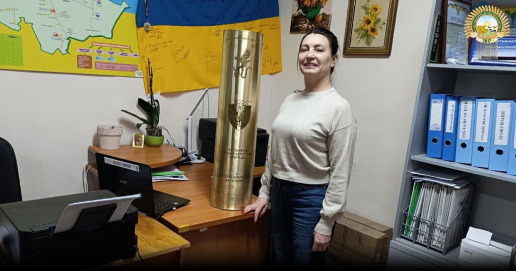 гильза от гиациинта для педагогов из беловодщины