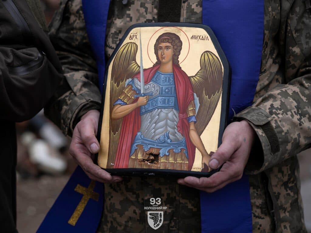 ікона-бронеплита