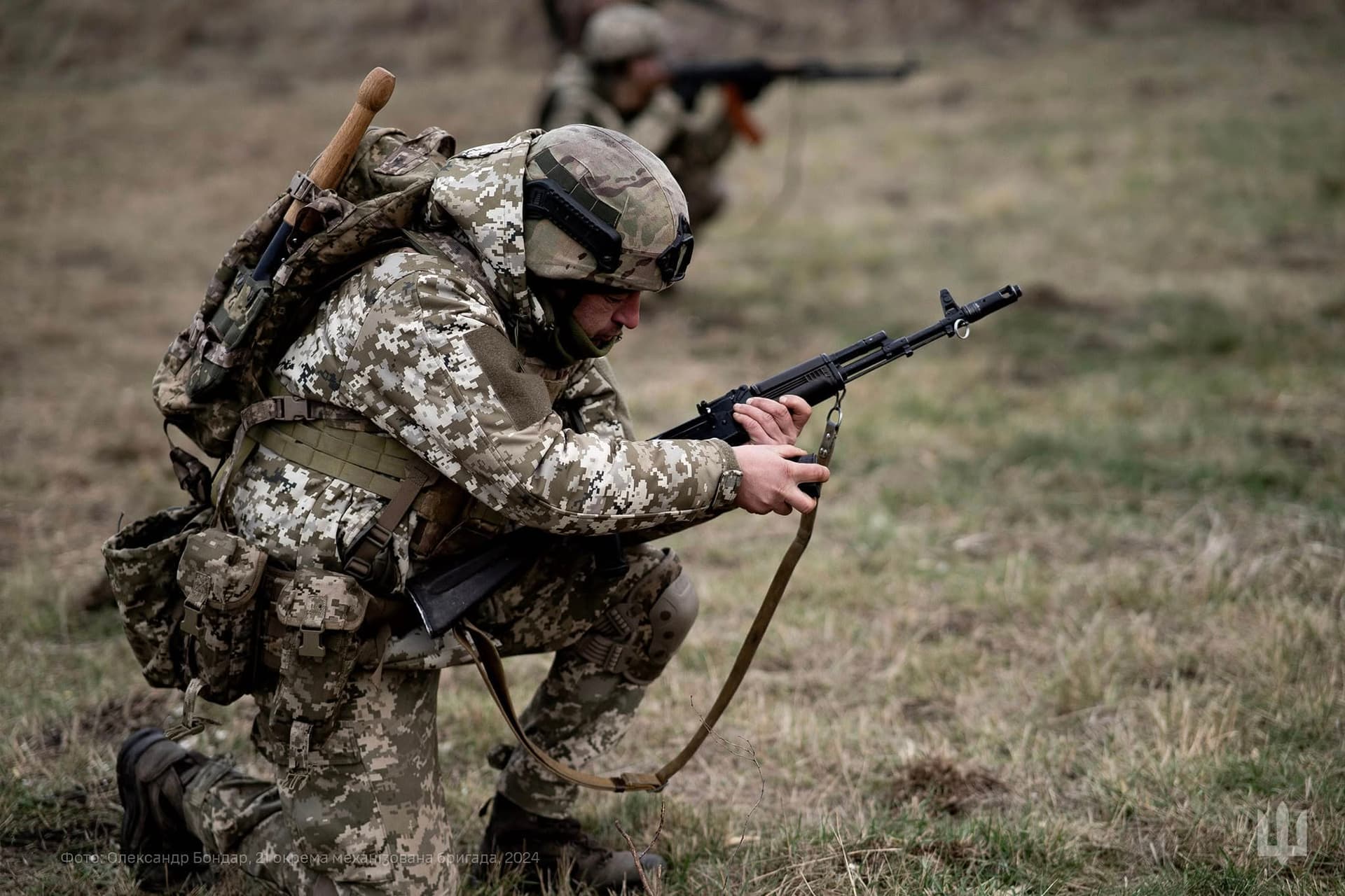 тренування бійців 21 омбр