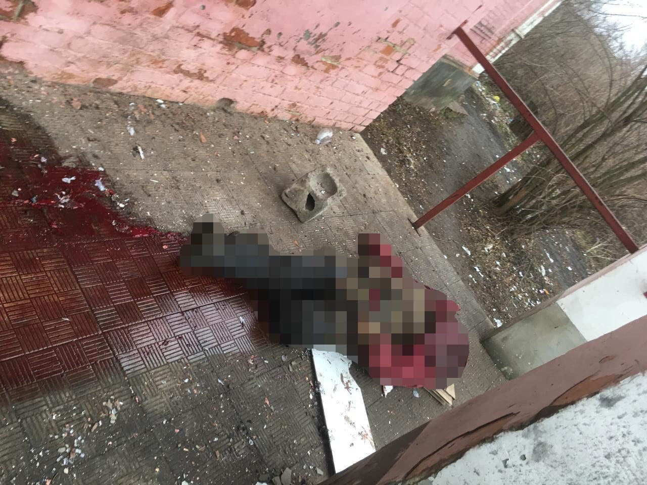 забла людина на донеччині