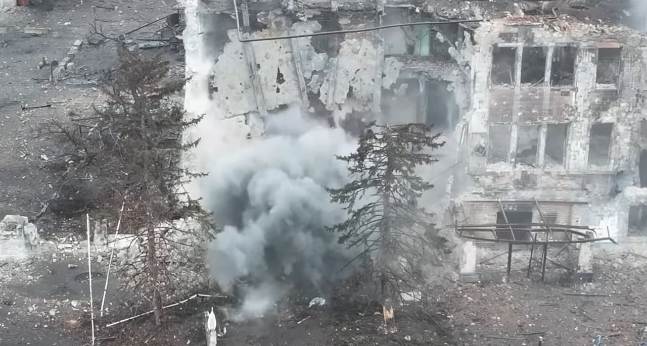 Бійці 28 ОМБр показали роботу по російським окупантам на Торецькому напрямку