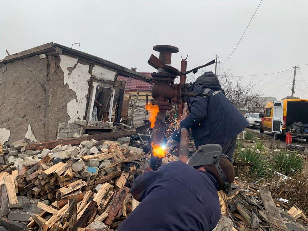 Минулої доби зазнала пошкоджень система газопостачання Лиману та Іллінівської громади на Донеччині