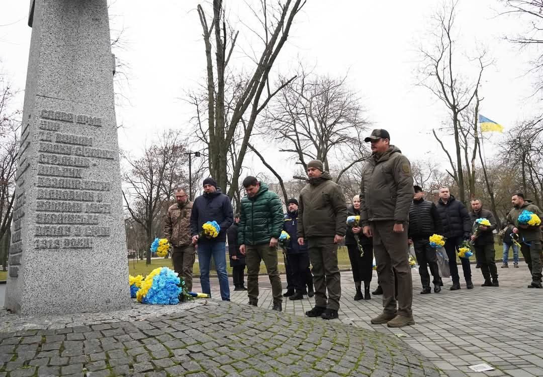 Лисогор вшанував пам'ять борців за Соборність України