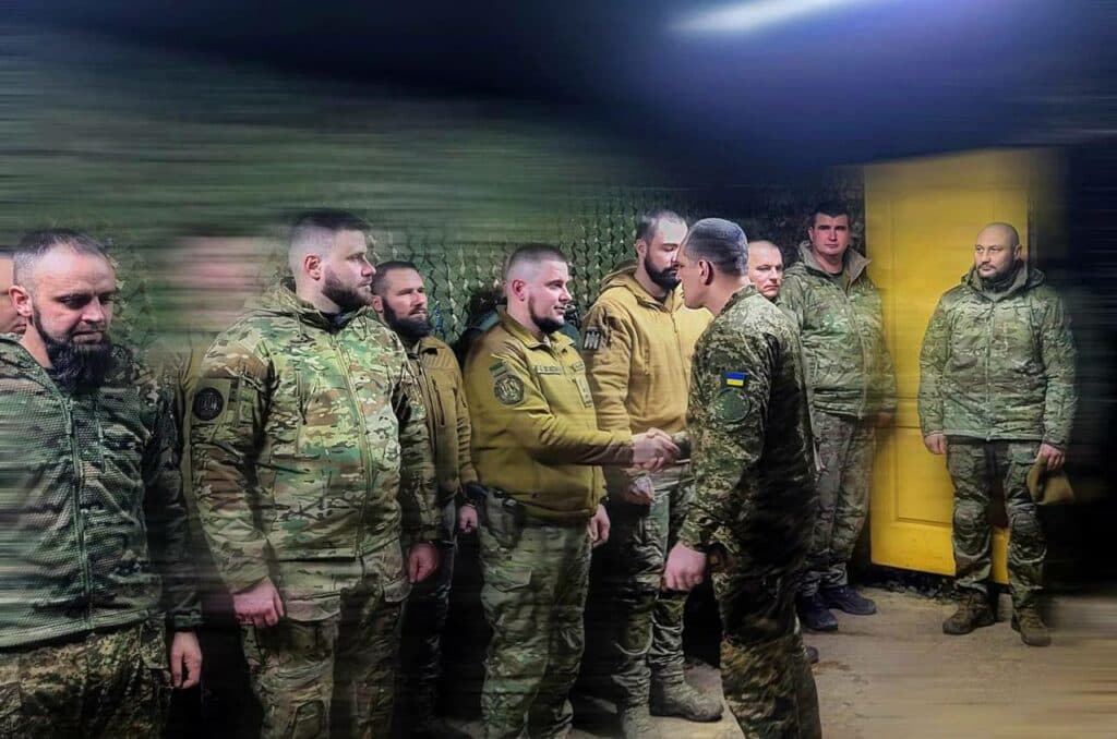 Командувач Національної гвардії України відвідав бойові підрозділи на Донеччині (фото)