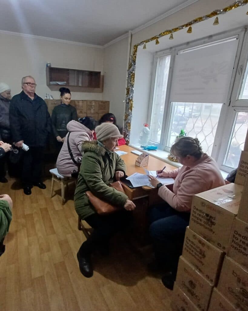 Переселенці з Авдіївки отримали у Броварах допомогу від GEM та HGBF