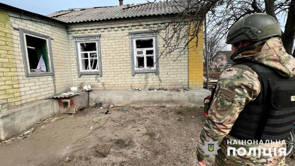 Поліція за добу зафіксувала 3136 ворожих ударів по Донеччині