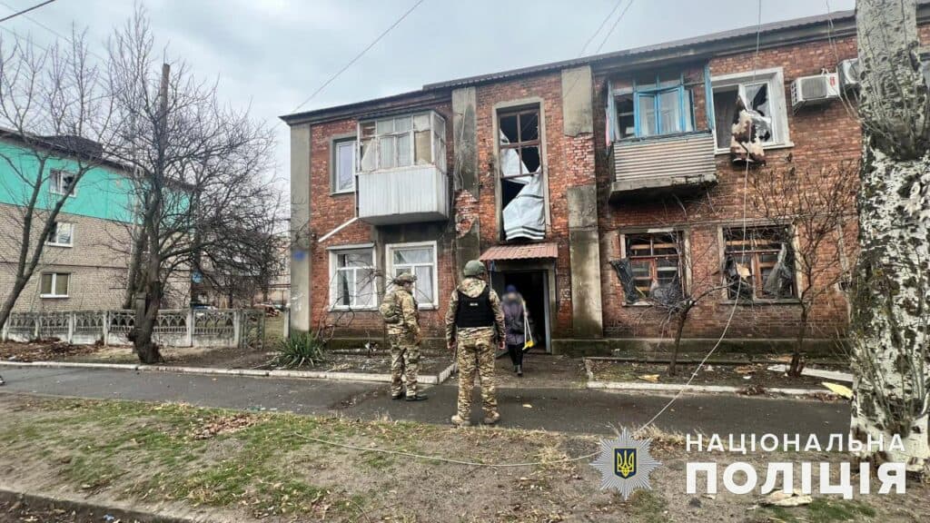 Поліція за добу зафіксувала 3244 ворожих удари по Донеччині