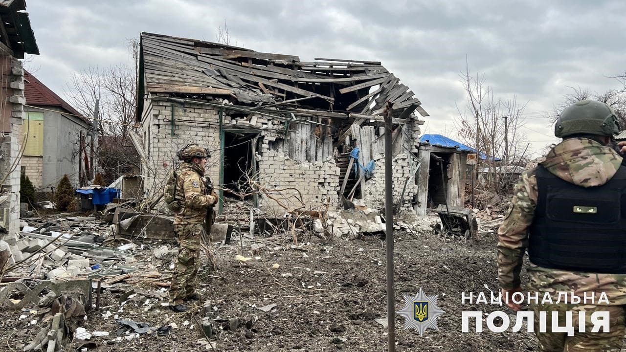 Поліція за добу зафіксувала 3244 ворожих удари по Донеччині