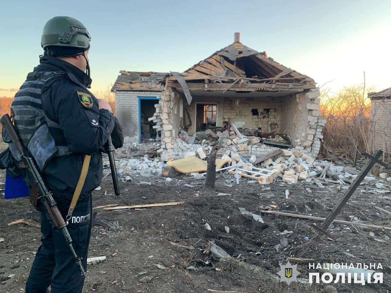 Поліція за добу зафіксувала 3279 ворожих ударів по Донеччині