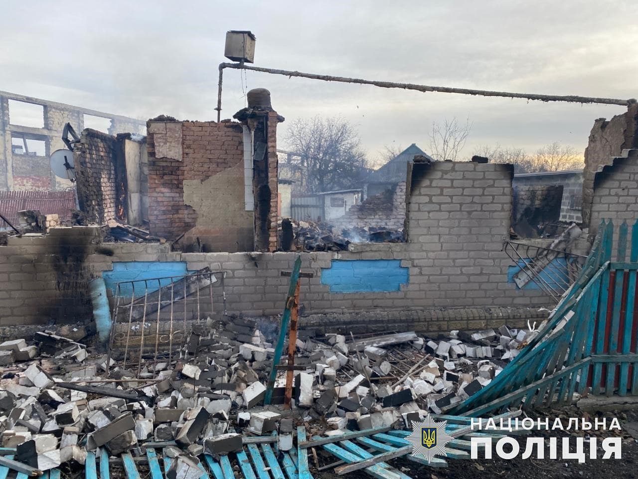 Поліція за добу зафіксувала 3337 ворожих обстрілів Донеччини