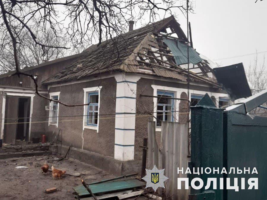 Протягом доби поліцейські зафіксували 2449 ворожих ударів по Донеччині