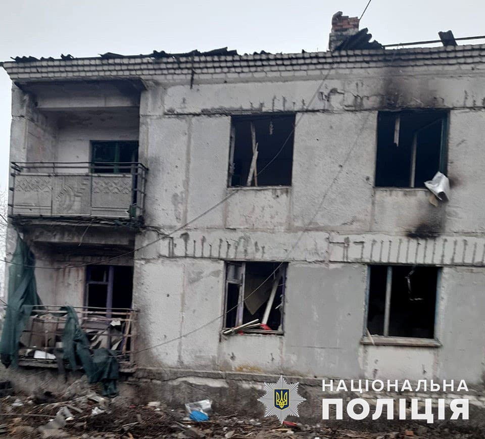 Протягом доби поліцейські зафіксували 2449 ворожих ударів по Донеччині