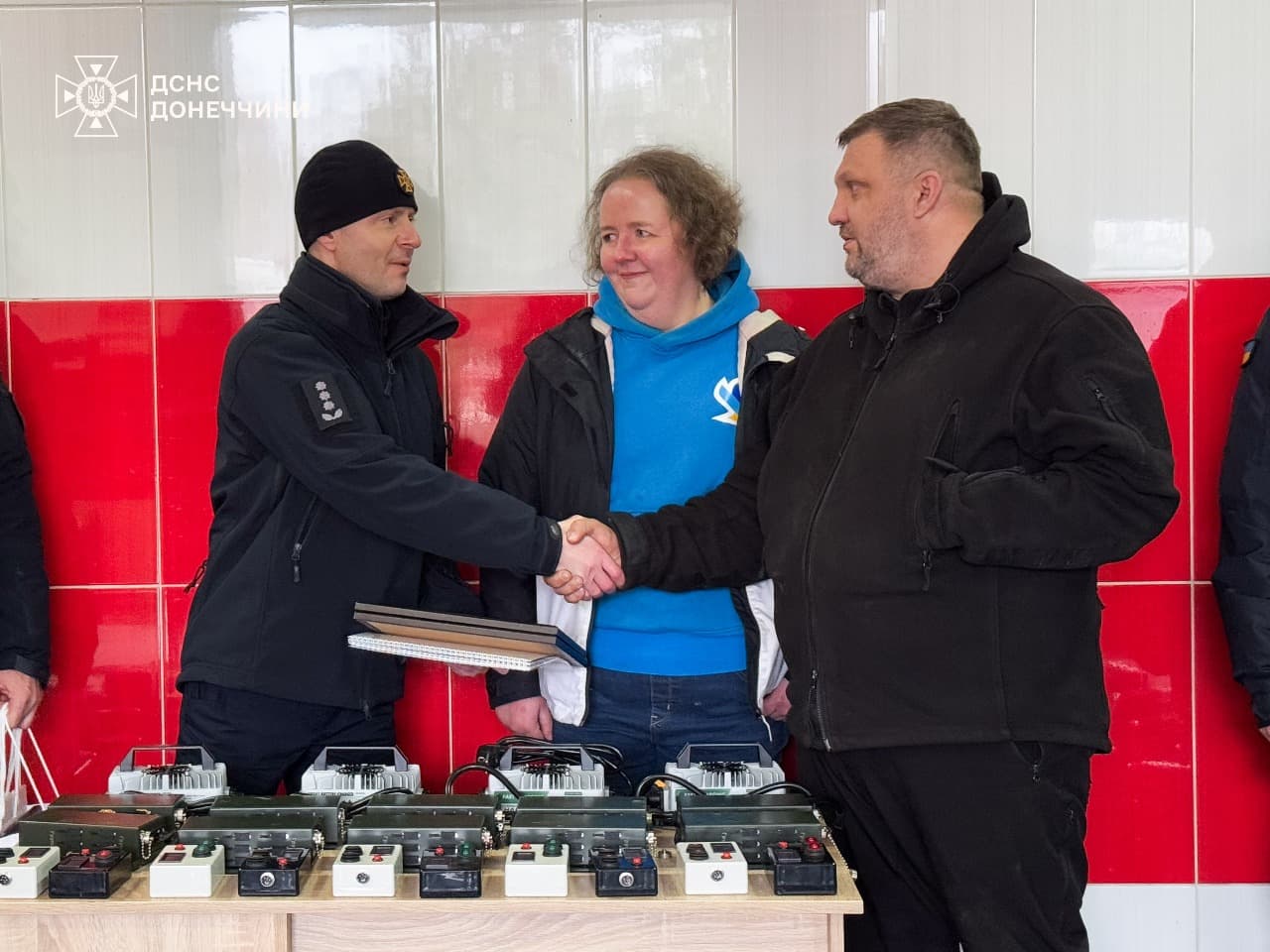 Рятувальники Донеччини отримали засоби зв'язку