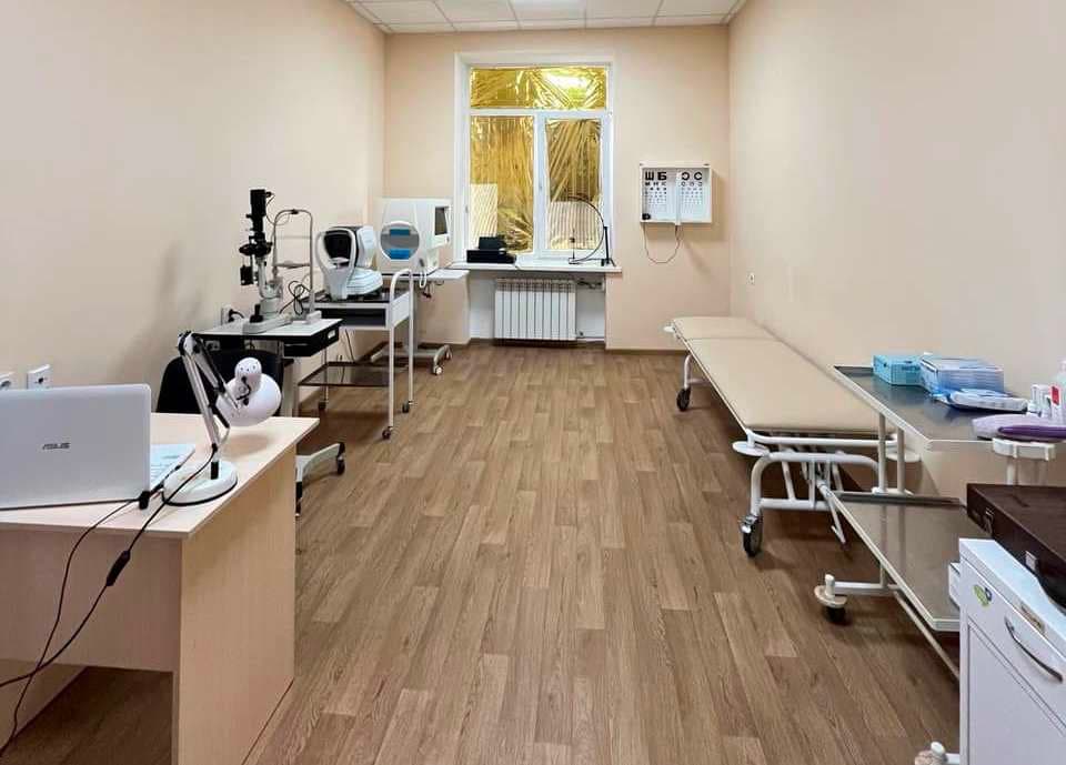 Торецька лікарня відкрила офтальмологічний кабінет у Дружківці