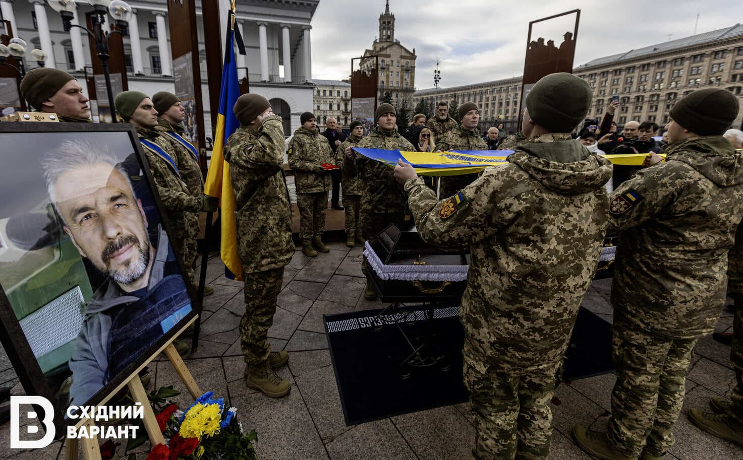 У Києві попрощалися із фотографом, оператором і військовим Русланом Ганущаком